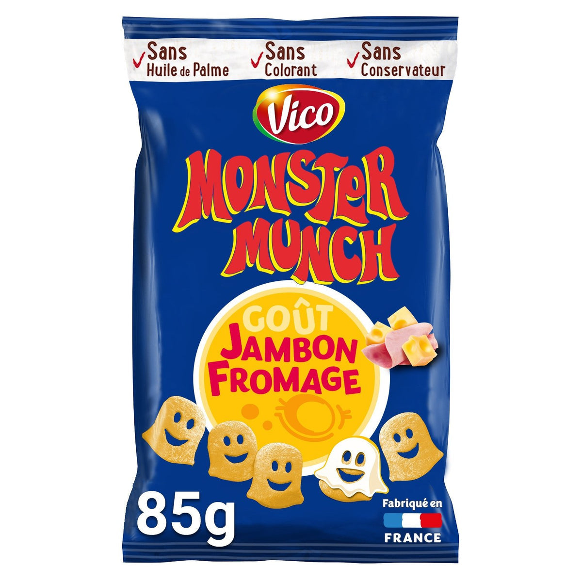 Monster Munch Jambon Fromage Vico 85g