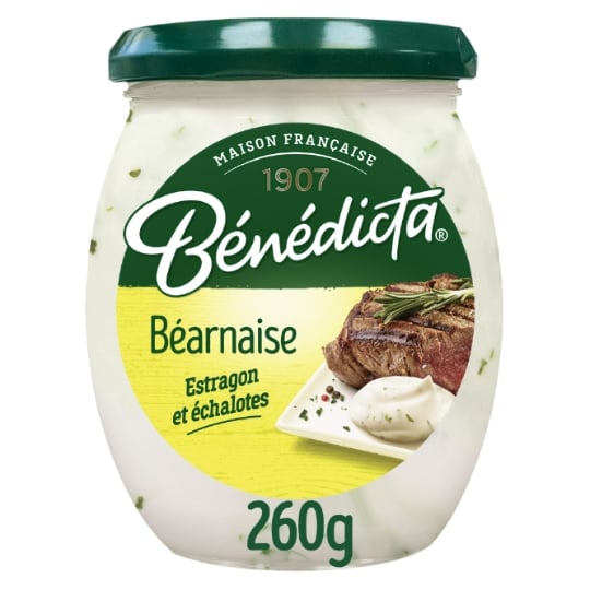 Sauce Béarnaise BÉNÉDICTA 260g