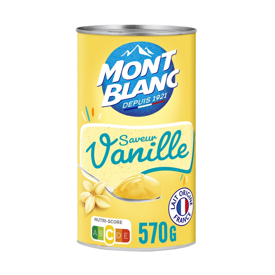 MONT BLANC Crème Saveur Vanille 570g