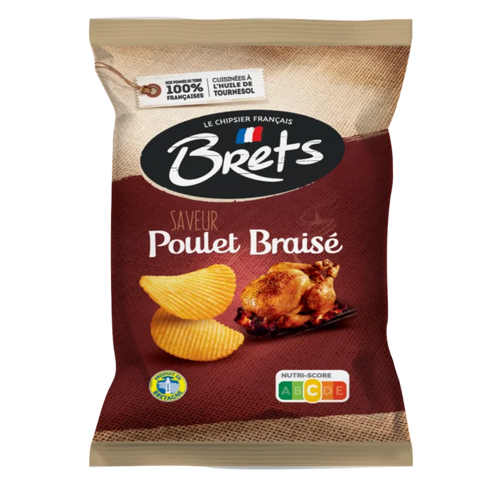 Chips Brets au Poulet Braisé 125g