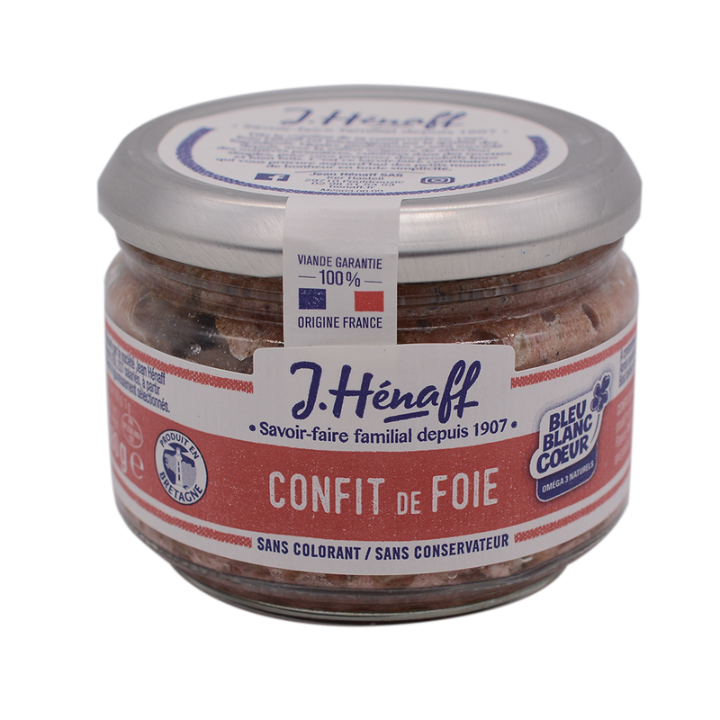 Confit de Foie de Porc Hénaff 180g