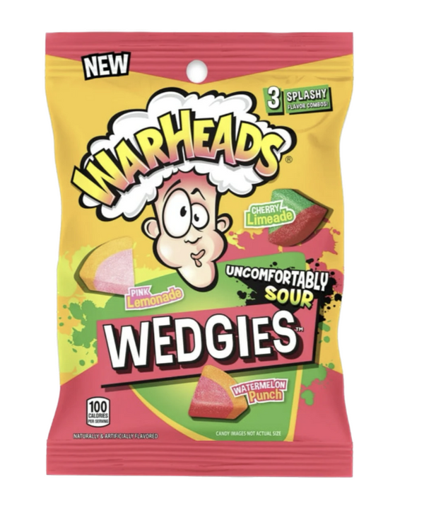 WARHEADS Wedgies Melon d'Eau 127g