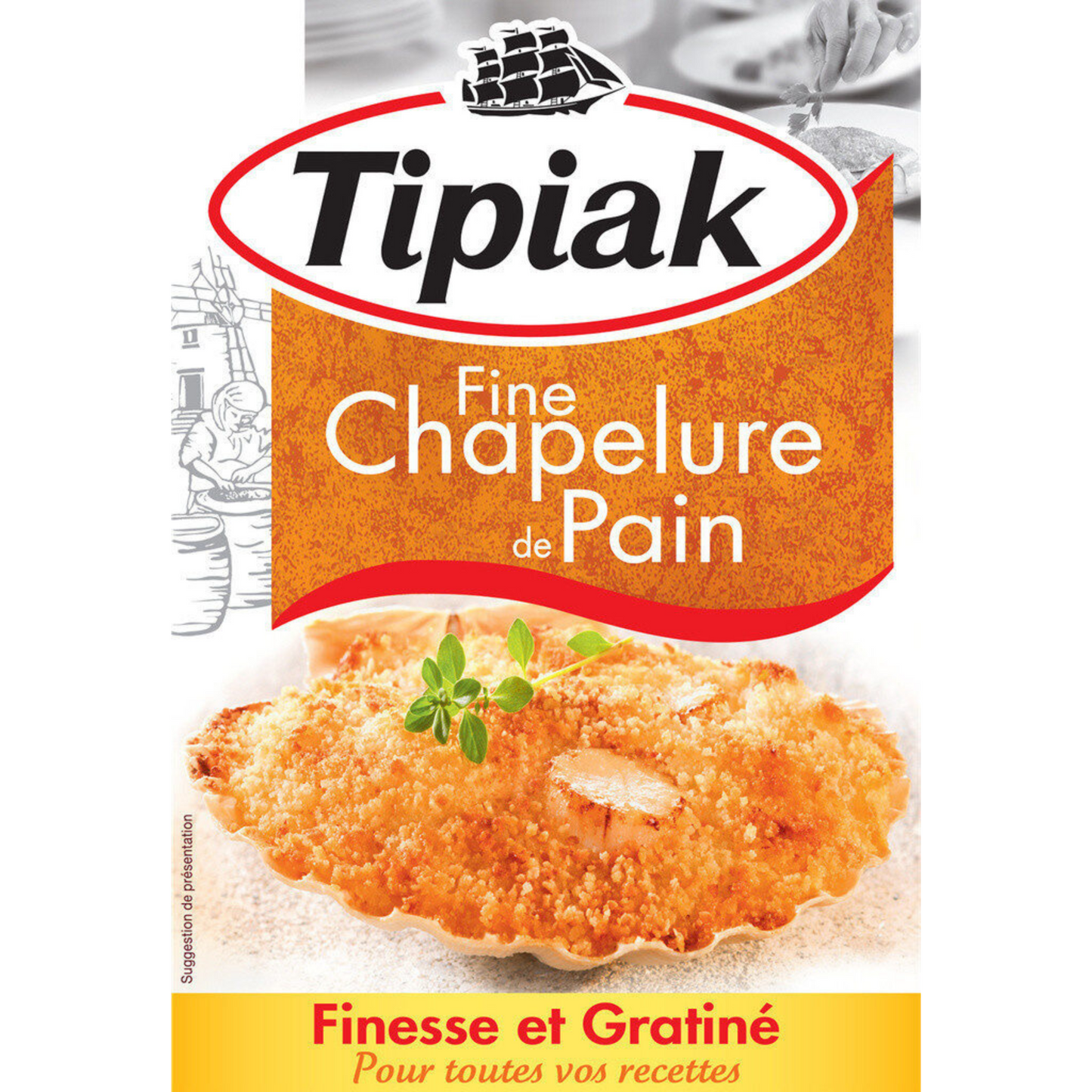 Fine Chapelure de Pain TIPIAK 250g