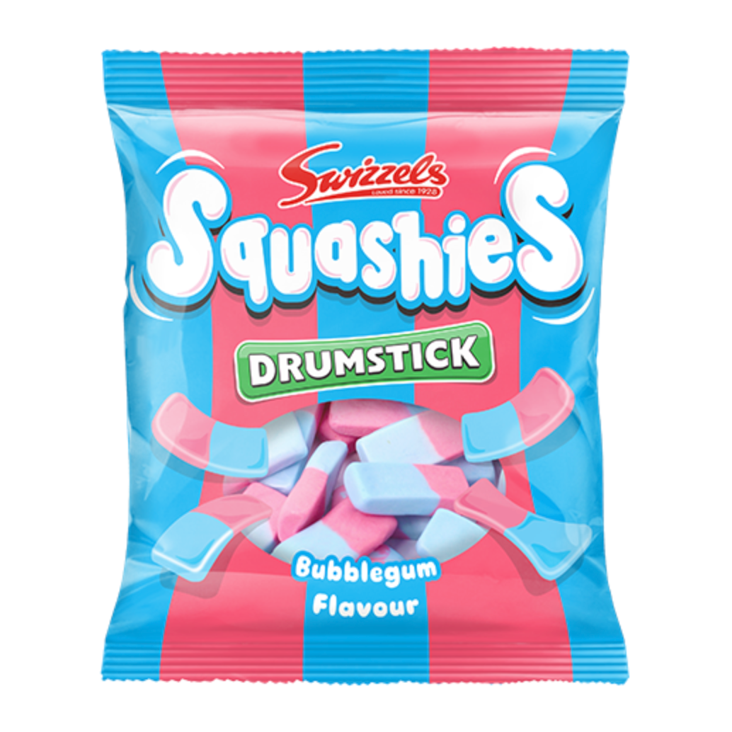 Squashies Bubble Gum 160g