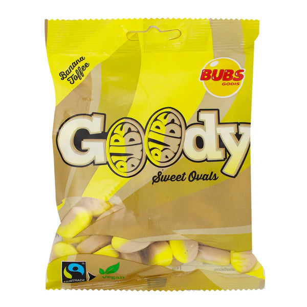 BUBS Bonbon Goody Banane Toffee 90g