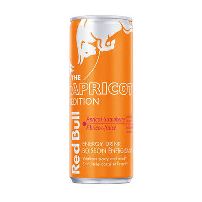 RED BULL The Apricot Edition Goût Abricot Fraise 250ml