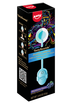 Sucette Audio Electronique Myrtille Amos 12g
