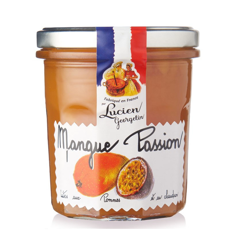 Confiture Mangue Passion Lucien Georgelin 320g