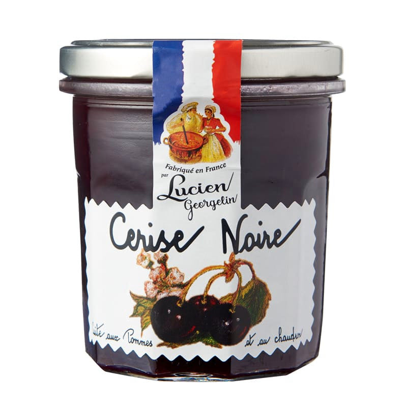 Confiture de Cerises Noires Lucien Georgelin 320g