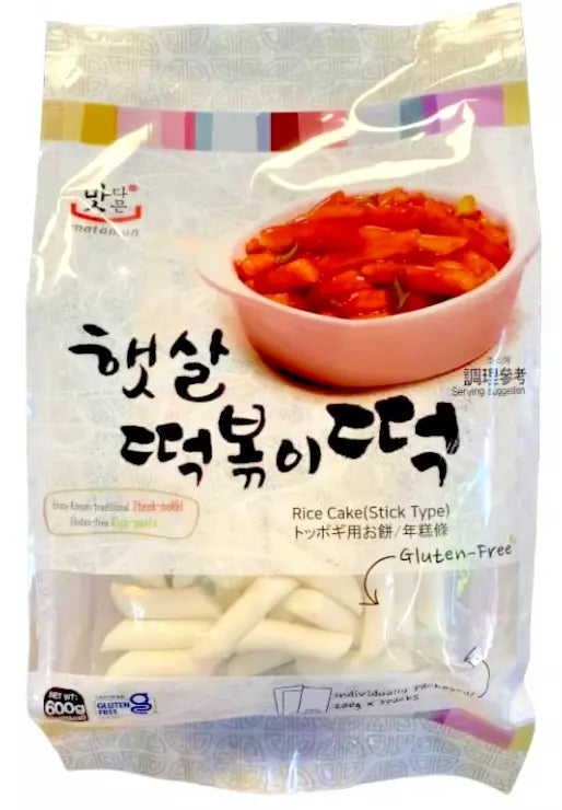 Topokki Rice Cake Stick Matamun 600g