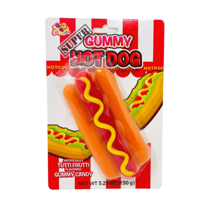 Super Gummy Hot Dog 150g