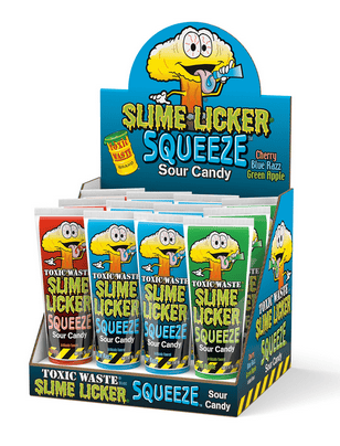TOXIC WASTE Slime Licker Sour Squeeze Candy 70g