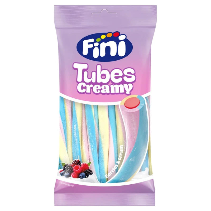 Tubes Creamy Fruits Rouges Crémeux Fini 80g