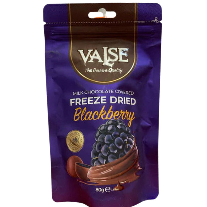 Cassis Lyophilisé au Chocolat au Lait VALSE 80g