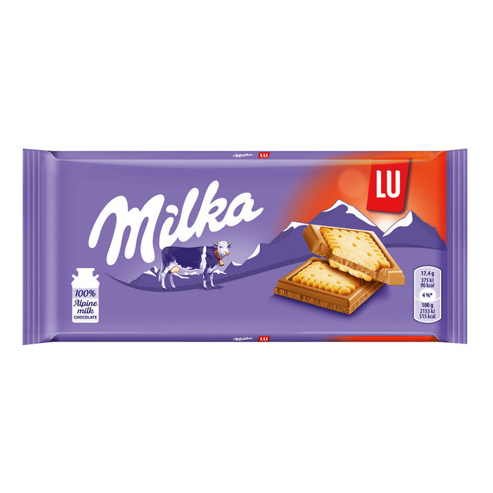 MILKA Tablette Biscuit LU 87g