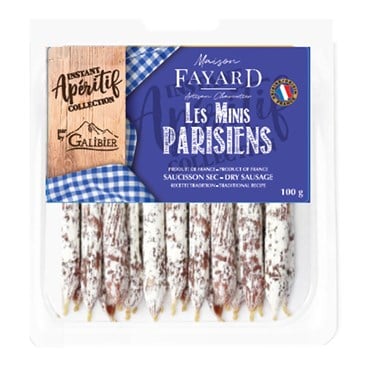 Saucissons les Minis Parisiens Maison Fayard 100g