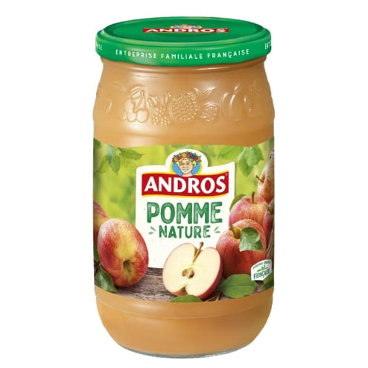 Compote Pomme Nature Andros 750g