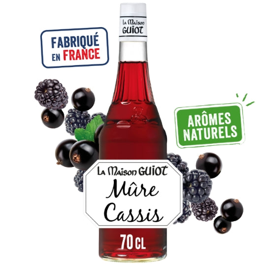 Sirop Mûre Cassis La Maison Guiot 700ml