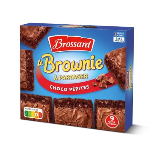 BROSSARD Brownie Choco Pépites 285g