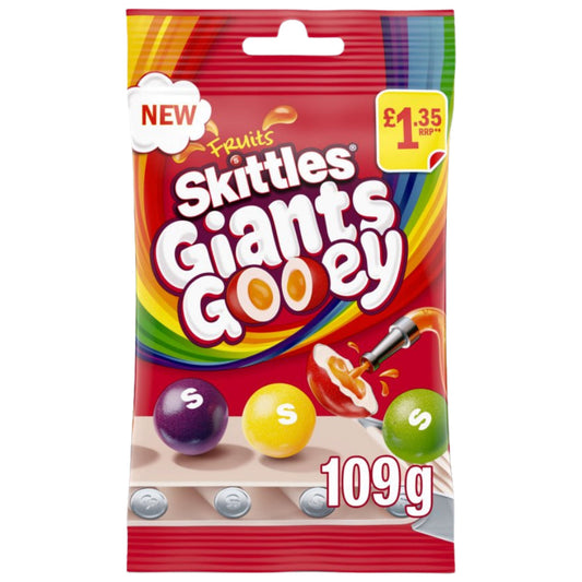 SKITTLES Giants Gooey UK 109g