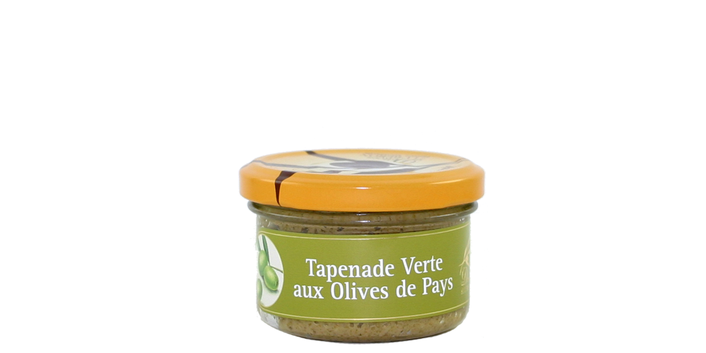 Tapenade d'olives Vertes DÉLICE DU LUBÉRON 90g