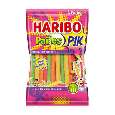 Pailles Pik HARIBO 90g