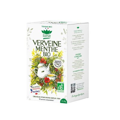 Tisane Verveine Menthe Romon  Nature 36g