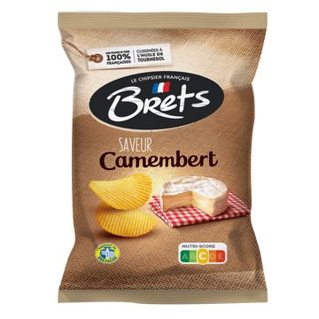 Chips Brets Camembert 125g