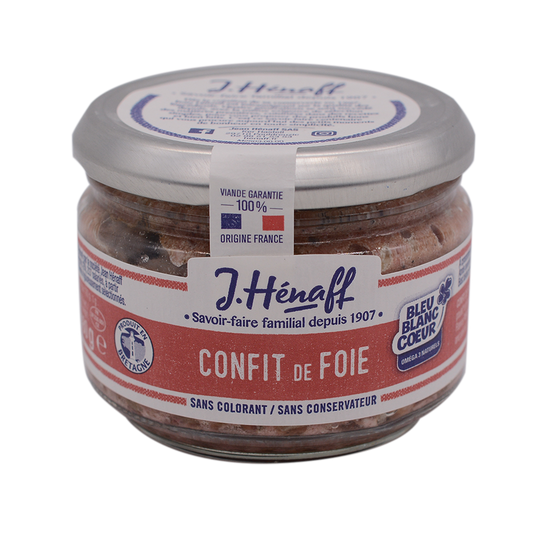 Confit de Foie de Porc Hénaff 180g