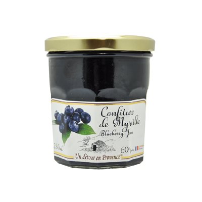 Confiture de Myrtilles Un Détour en Provence 370g