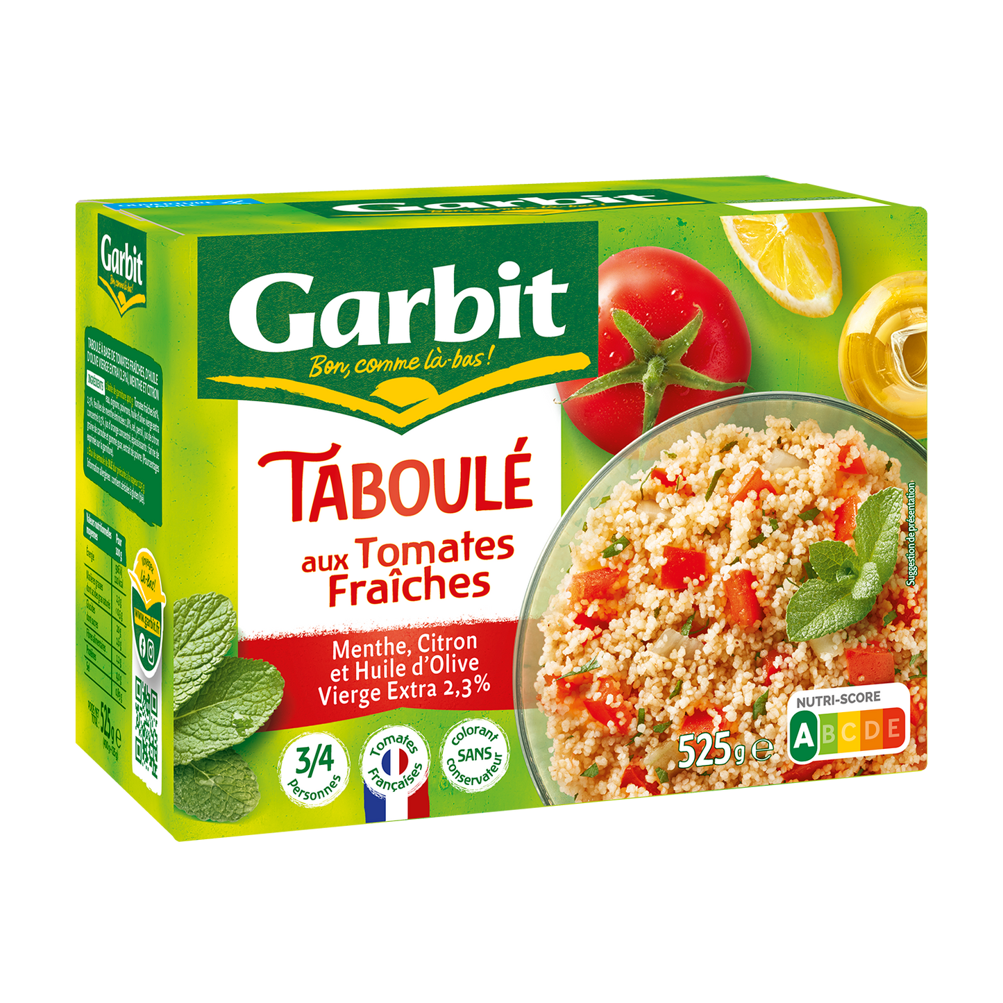 Taboulé aux Tomates Garbit 525g