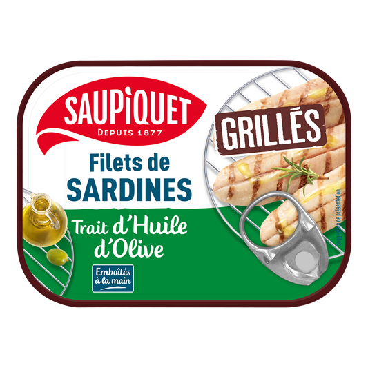 Filets de Sardines Grillées Saupiquet 70g