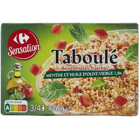 Taboulé aux Tomates Fraîches CARREFOUR 730g