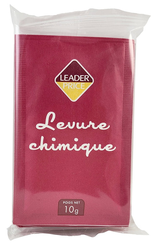 Levure Chimique Leader Price 5X10g