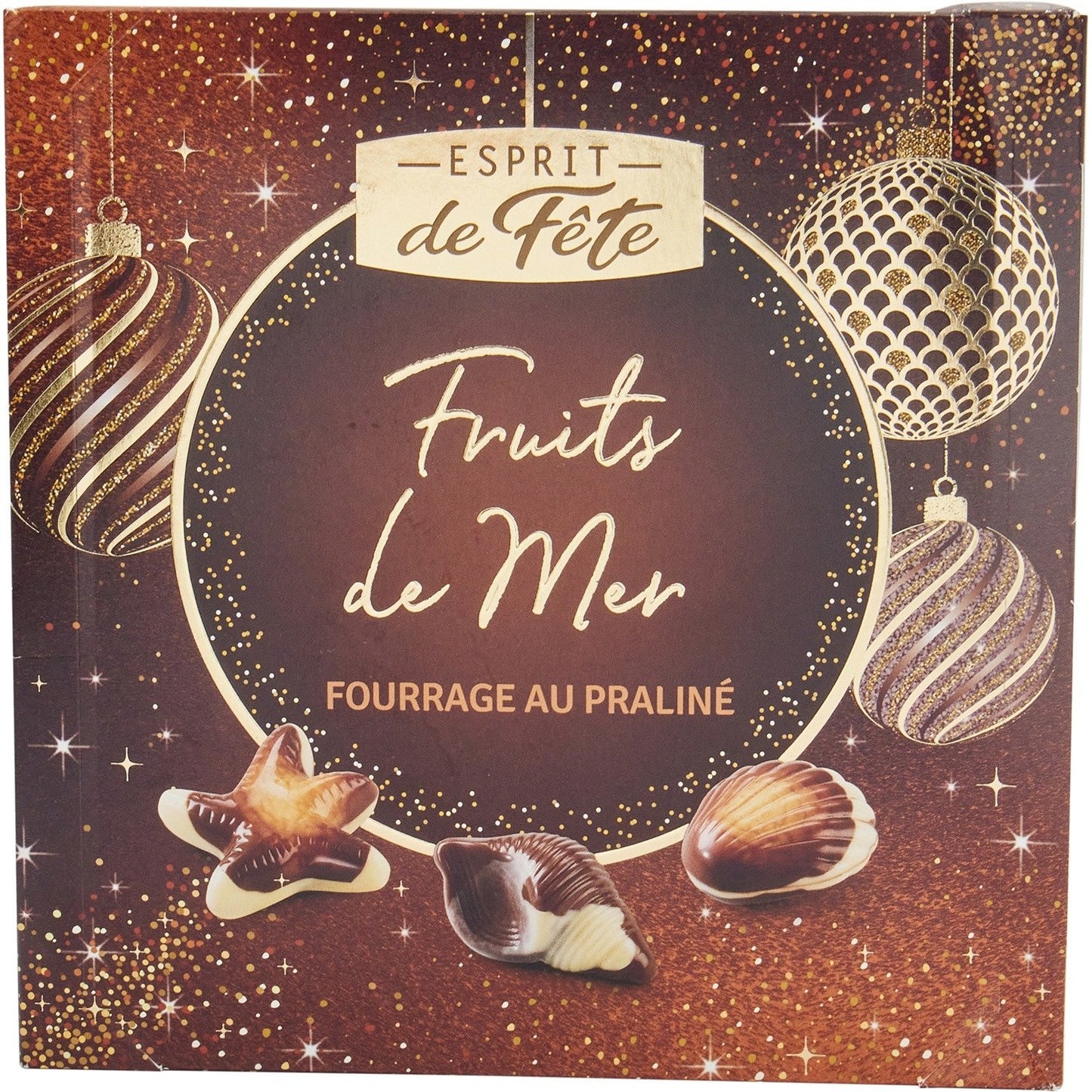 Fruits de Mer Fourrage au Praliné Esprit de Fête 250g