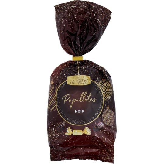 Papillotes au Chocolat Noir Esprit des Fêtes 350g