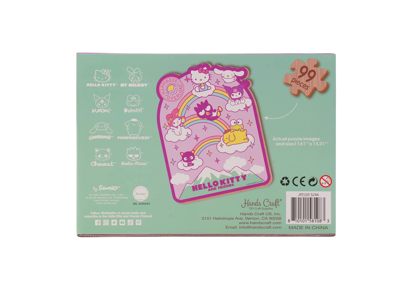 Puzzle Hello Kitty® et ses amis : profitez de l'occasion