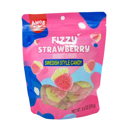Fizzy strawberry Amos 270g