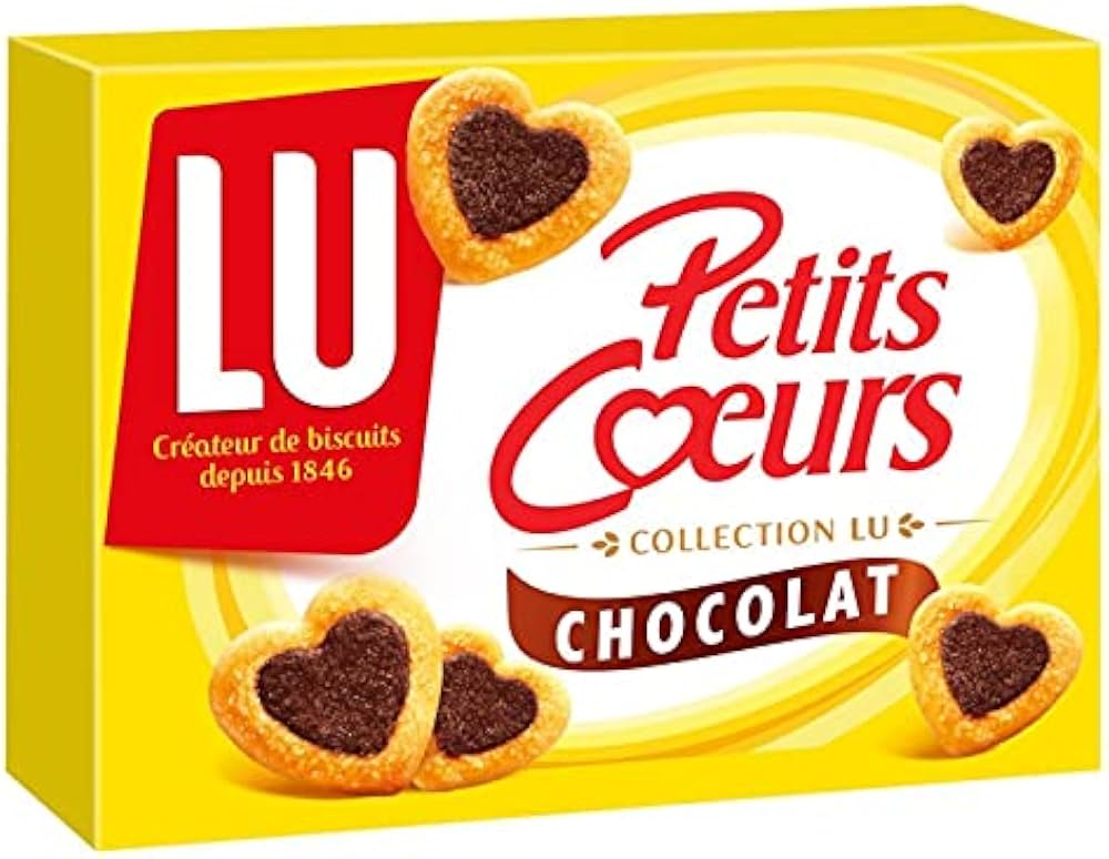Petits Coeurs Chocolat LU 125g