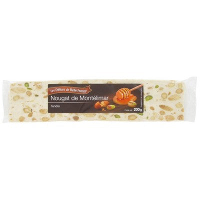 Nougat de Montélimar Pistache et Amande Les Délices de Belle France 200g
