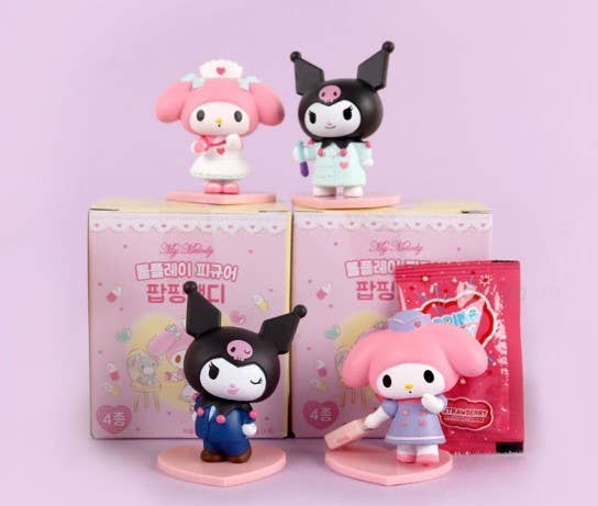 Figurine Sanrio My Melody Roll Play Box Random Box W Popping Candy