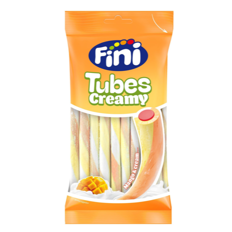 Bonbons Fini Tubes Creamy Mangue & Crème 80g