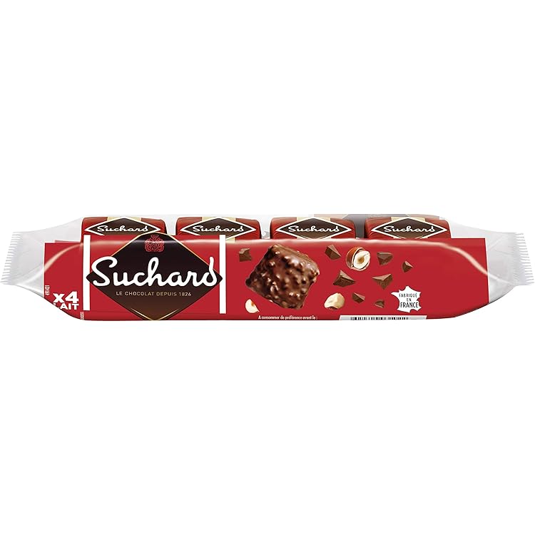 Rochers Suchard pack de 4 unités 140g
