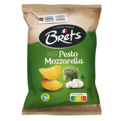 Chips Brets Pesto Mozarella 125g