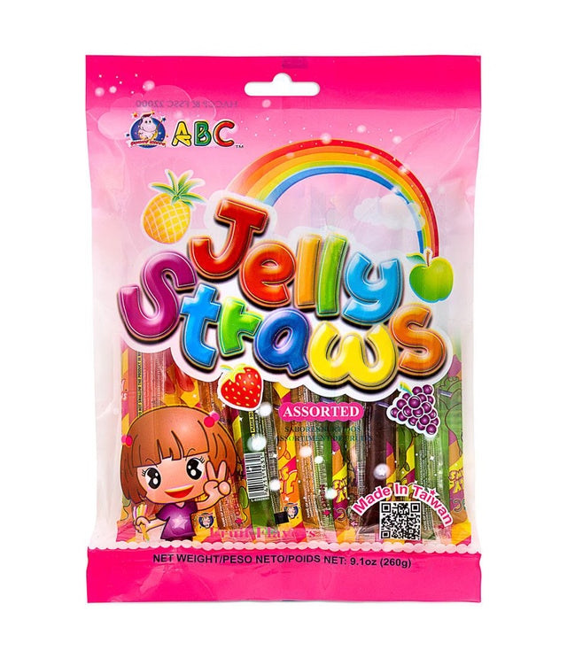 Jelly Straws ABC 260g