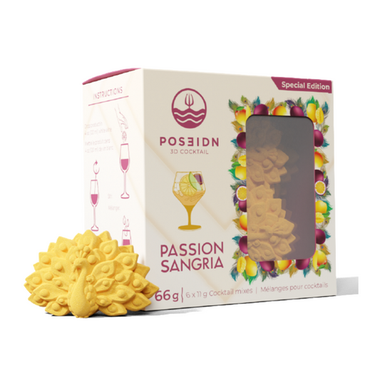 POSEIDN Bombes Cocktail Passion Sangria 6x11g