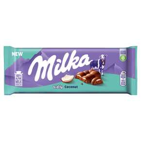 MILKA Tablette de Chocolat Bubbly Noix de Coco 97g