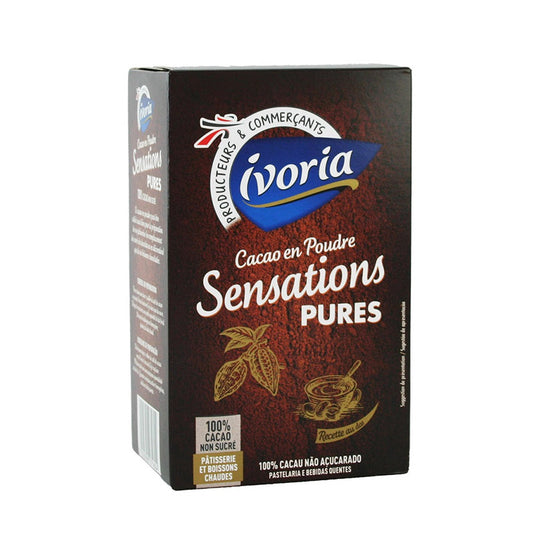 Cacao en poudre non sucré Ivoria 250g