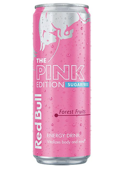 Red Bull The Pink Edition Fruits de la Forêt sans sucre 250ml