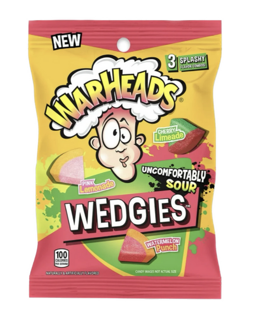 WARHEADS Wedgies Melon d'Eau 127g